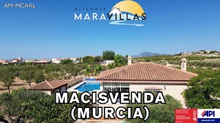 Charming Villa for Sale in Macisvenda (Murcia) Pool, Garden, and Tranquil Surroundings
