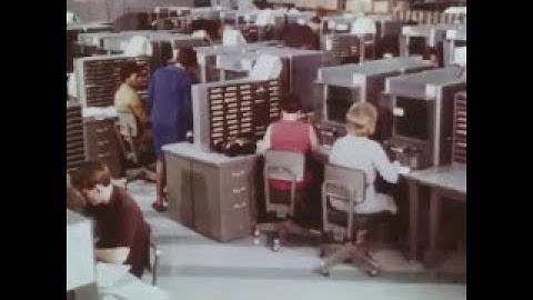 IRS Computers: Right On The Button 1960s Educational Documentary WDTVLIVE42 - The Best Documentary E