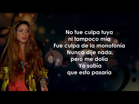 Shakira, Ozuna – Monotonía (Letra/Lyrics)