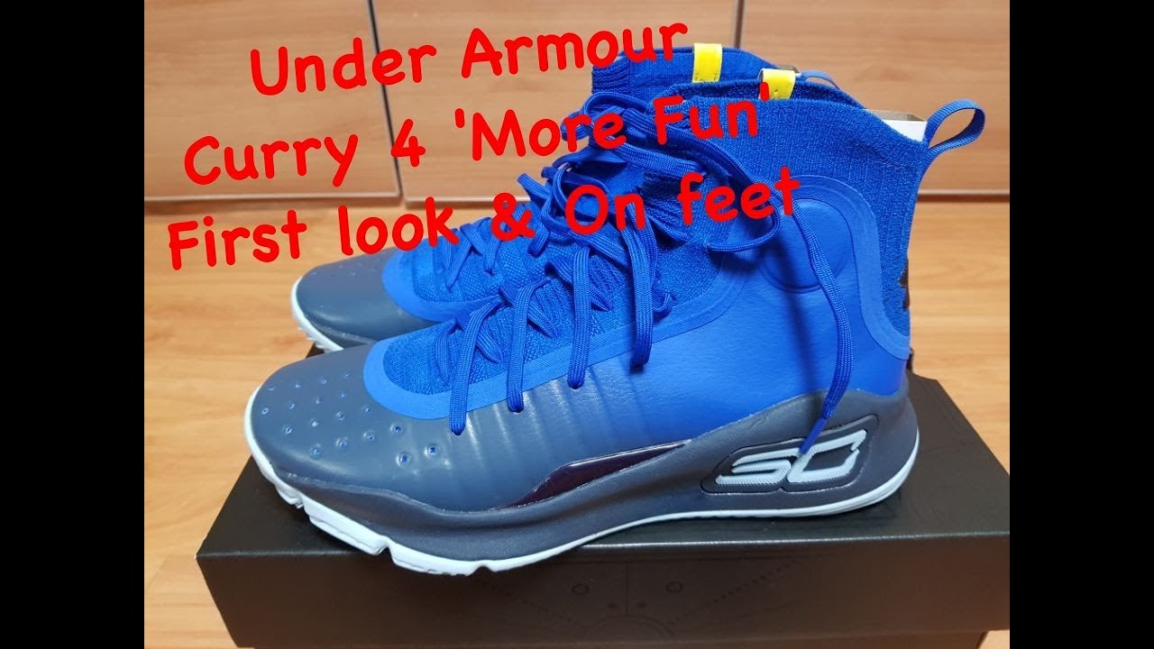 under armour curry 4 more fun