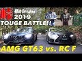 〈ENG-Sub〉AMG GT63 vs.レクサスRC F グンサイ峠バトル!!【Hot-Version】2019