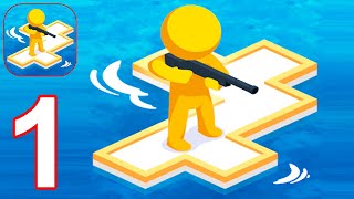 War of Rafts: Crazy Sea Battle - Gameplay Part 1 (Android, iOS) #1 screenshot 4