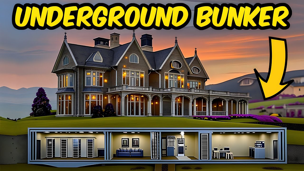 Apocalypse Ready Homes For Sale With Built-In Bunkers!