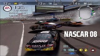 Can I survive a 100% race at NASCAR 08’s Broken Las Vegas?