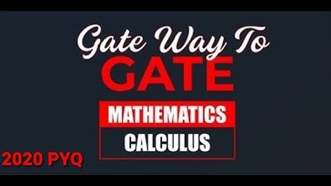 Gate 2020 vector calculus Questions