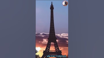 Did you know this secret about the Eiffel tower ? #shorts#viral#eiffeltower