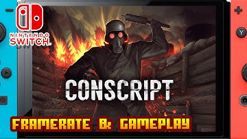CONSCRIPT - (Nintendo Switch) - Framerate & Gameplay