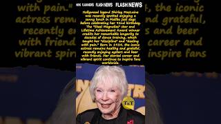 Shirley MacLaine Spotted! Iconic Star Makes Rare Public Appearance #celebritynews #hollywood #shorts