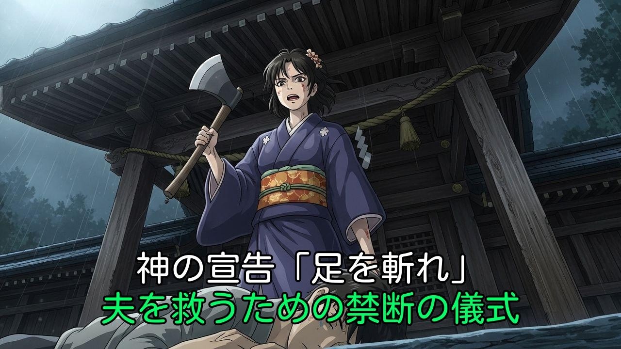 「足を斬れ」神の宣告|夜しか来ない夫の衝撃の正体