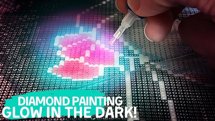 Craft-Ease Harmonie Glow Diamond Painting Unboxing and Demo - My  Pinterventures