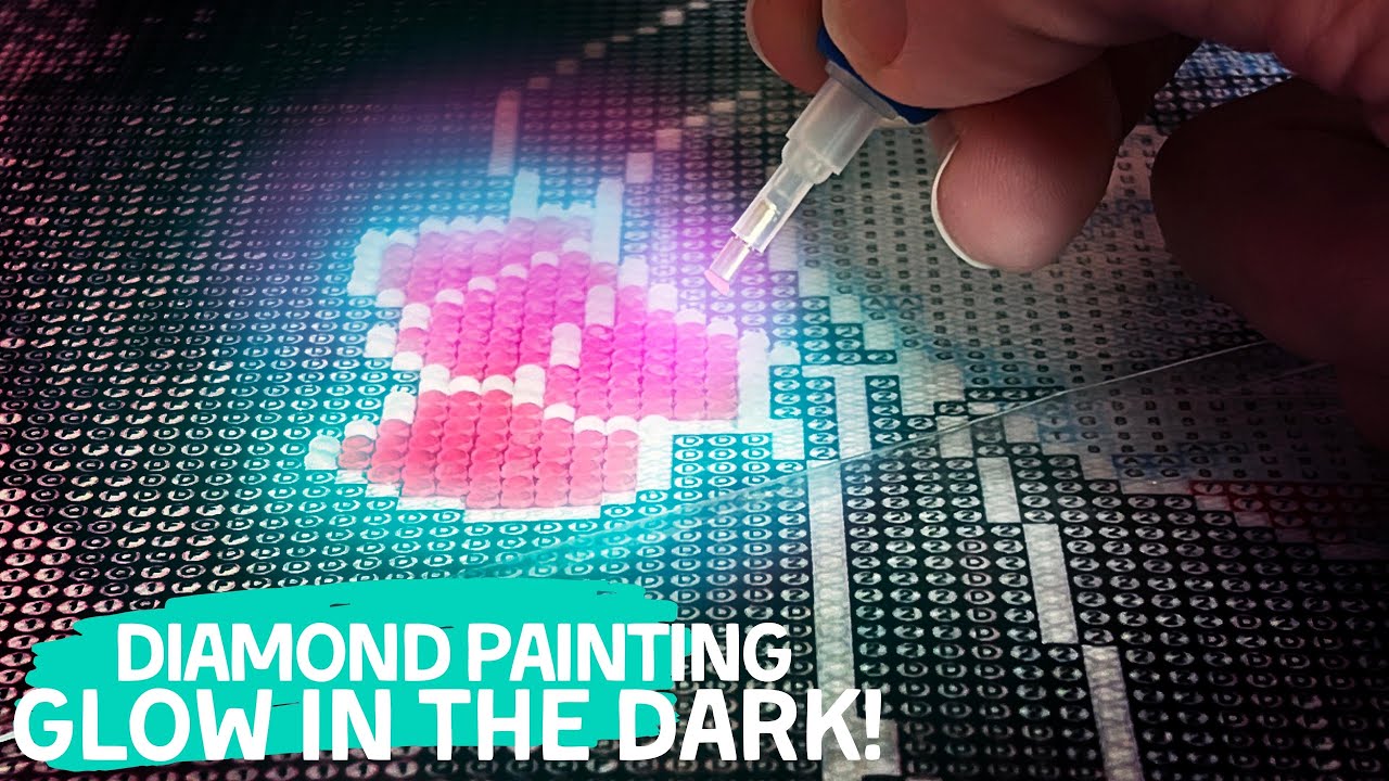 Glow In The Dark? Diamond Painting Unboxing 