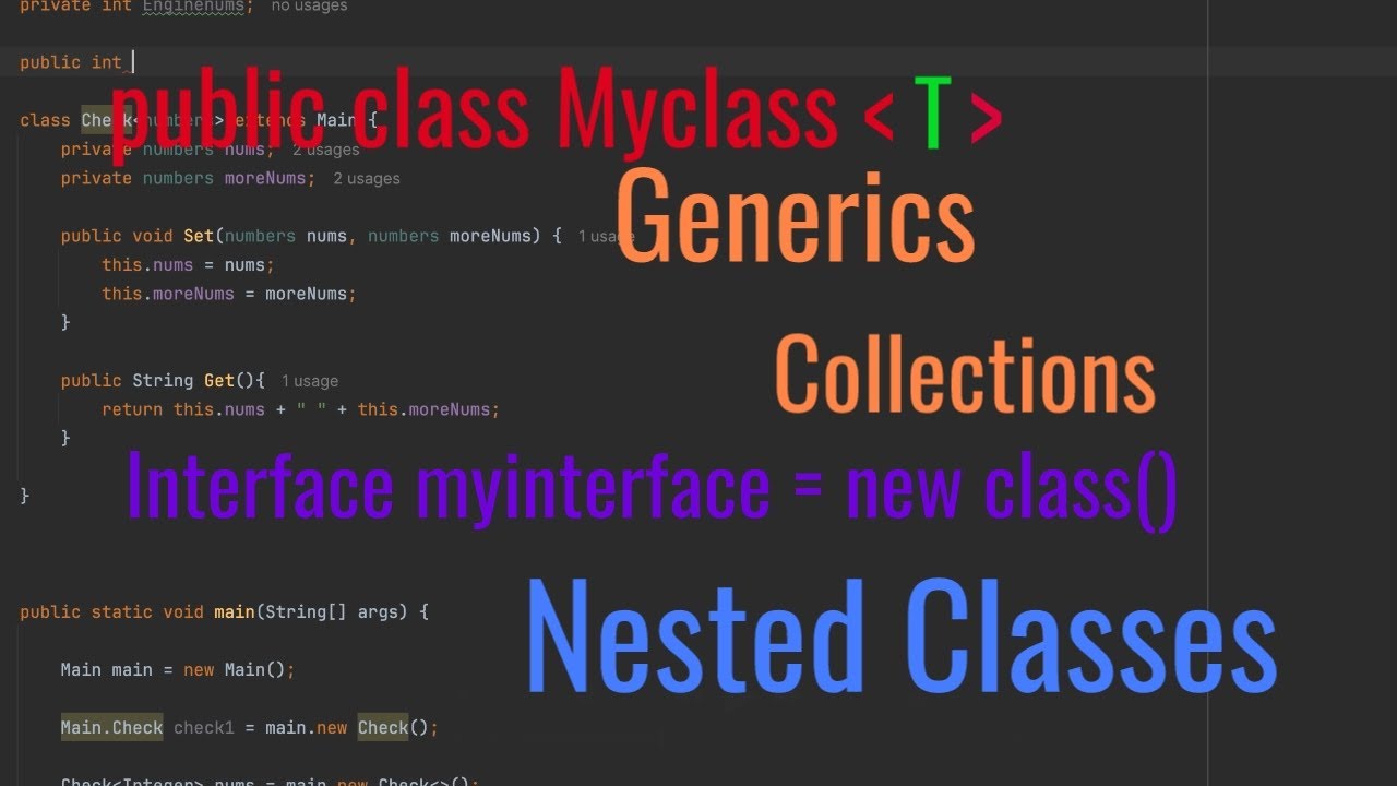 Generics and Collections | Java | No Talking Only Coding - YouTube