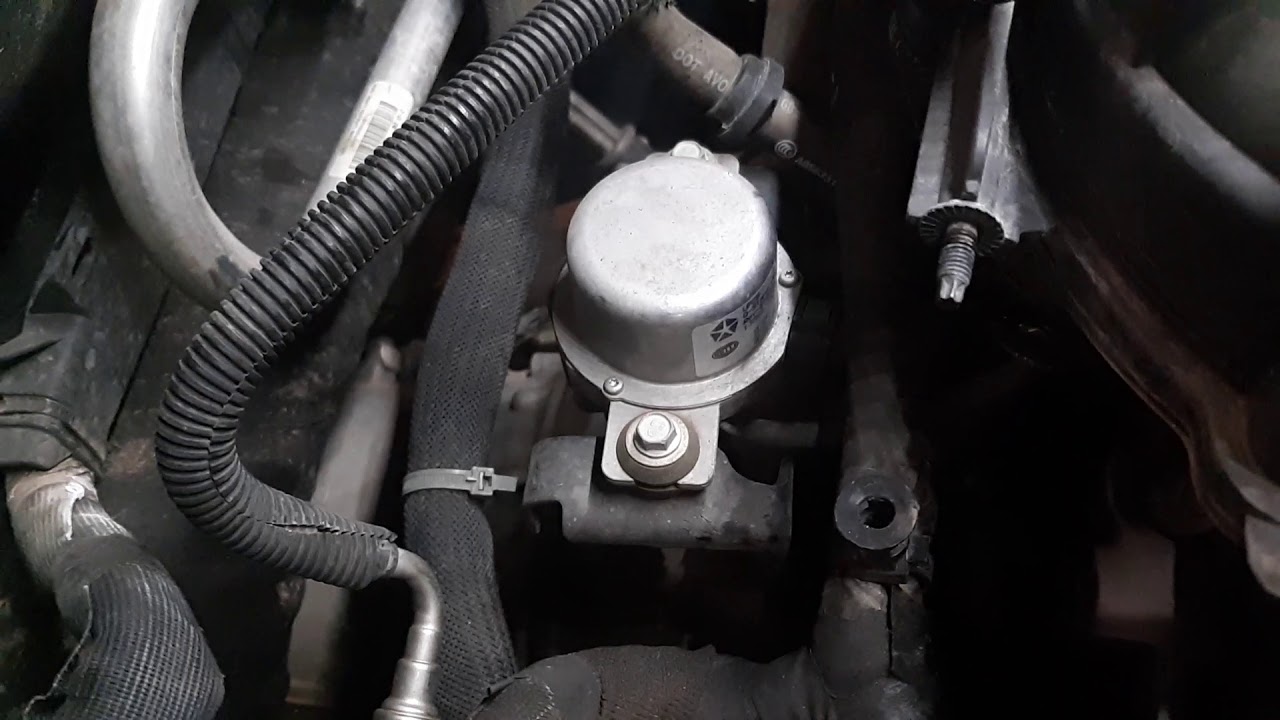 2014 Dodge charger 3.6L oil pressure sensor replacement - YouTube
