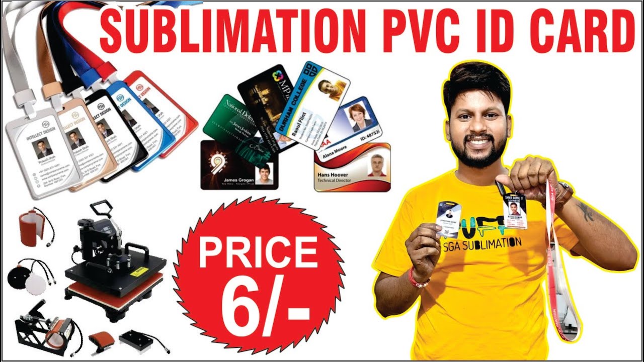 Make PVC ID Card with Fusing Machine (Complete Tutorial) How Make Bulk ID  Card