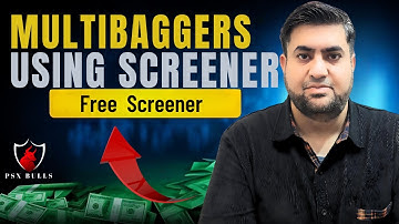 How To Find Multibagger Stocks Using Free Stock Screener | Psx Bulls