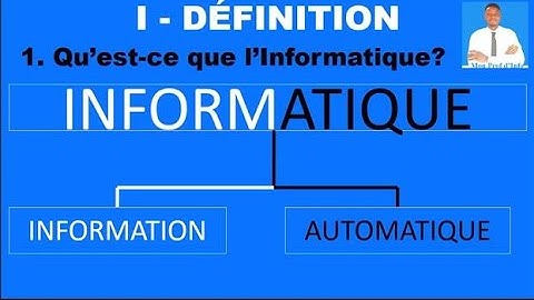 LEÇON 1 : INTRODUCTION A L