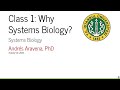 Sysbio class 1 why systems biology why gene expression analysis