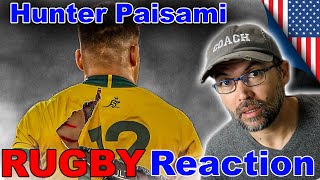 American Coach First impression of Hunter Paisami Bone Crushing Beast Is UNSTOPPABLE Rugby Big Hits