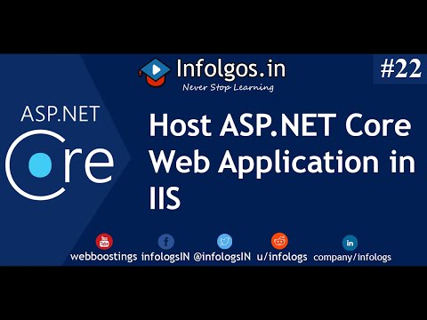 How to host or deploy ASP NET Core Web Application on IIS | Infologs