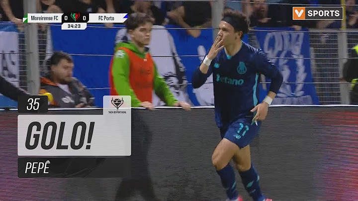 Golo Pepê: Moreirense 0-(1) FC Porto (Taça de Portugal 24/25)