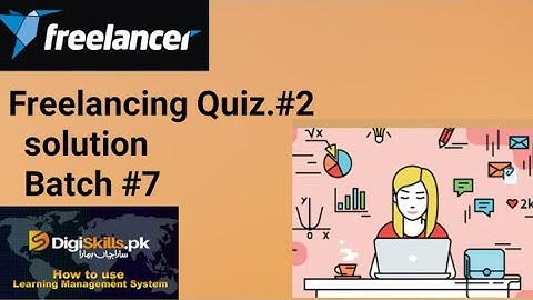 Freelancing Quiz #2 Batch 7 // 2020