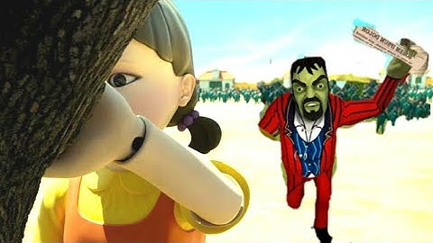 Scary Stranger 3D Update Squid Game Miss T In Red Light Green Light New Levels (Android,iOS)