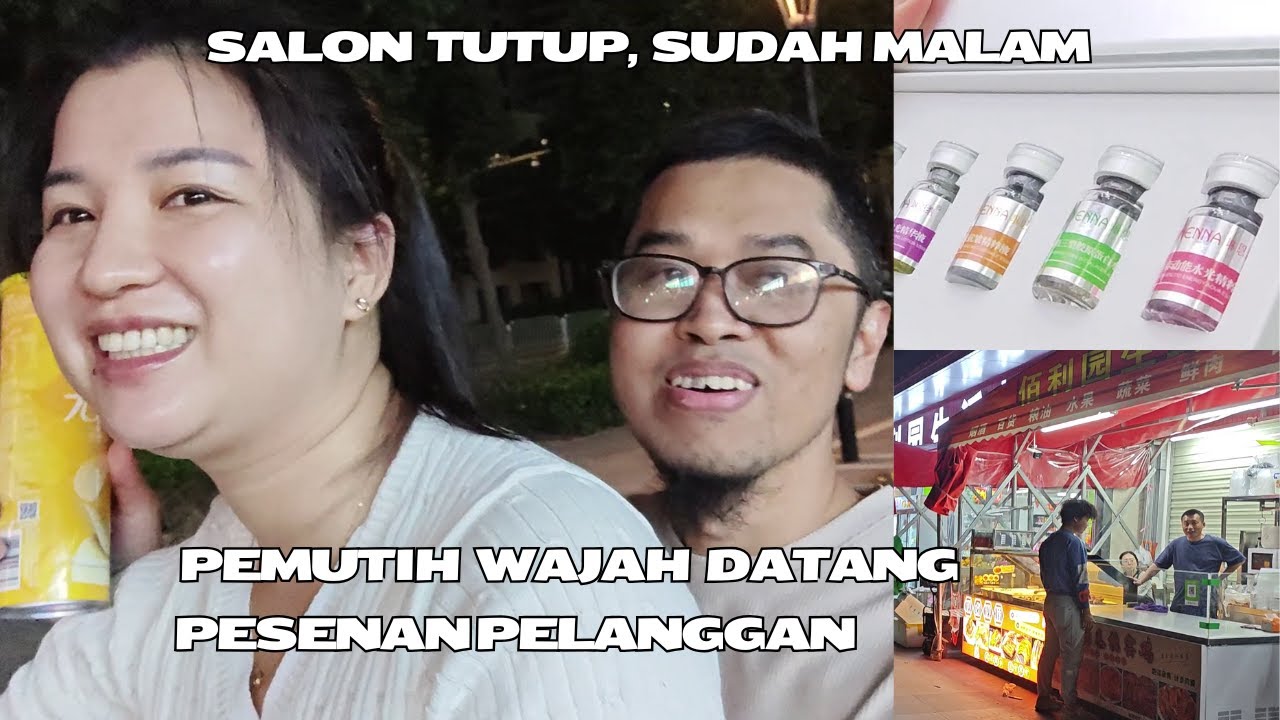 Pulang di Bonceng ISTRI, Pemutih Wajah Pesenan Pelanggan Datang