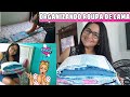 ORGANIZANDO ROUPAS DE CAMA + como dobro LENÇOL DE ELÁSTICO |  casa limpa