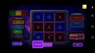 3 by 3 3x3 tic tac Toe modern game play #tictactoemodern game new game screenshot 5