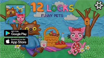 12 Locks Funny Pets Gameplay (Android, IOS)