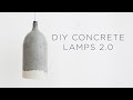 DIY Concrete Pendant Lamps 2.0 | Design updates
