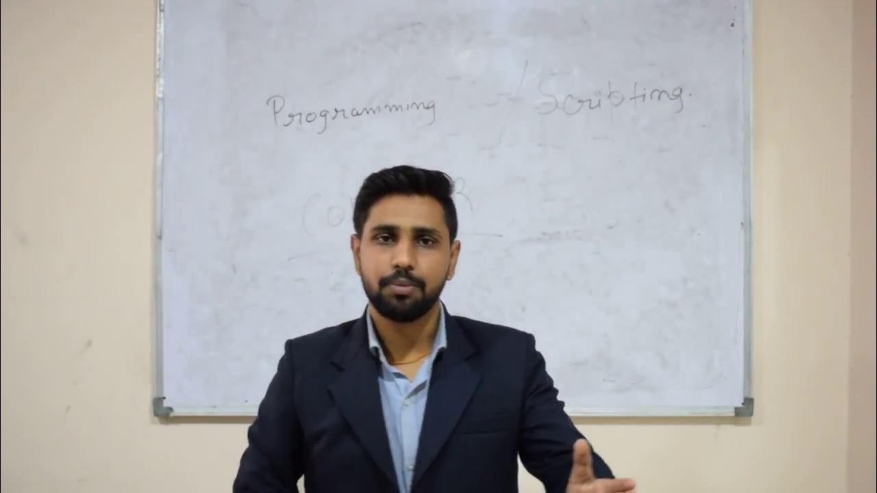 Difference between Programming and Scripting Language - YouTube