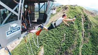 HIGHEST bungy jump in NZ: The Nevis | REBELZ LOG 36