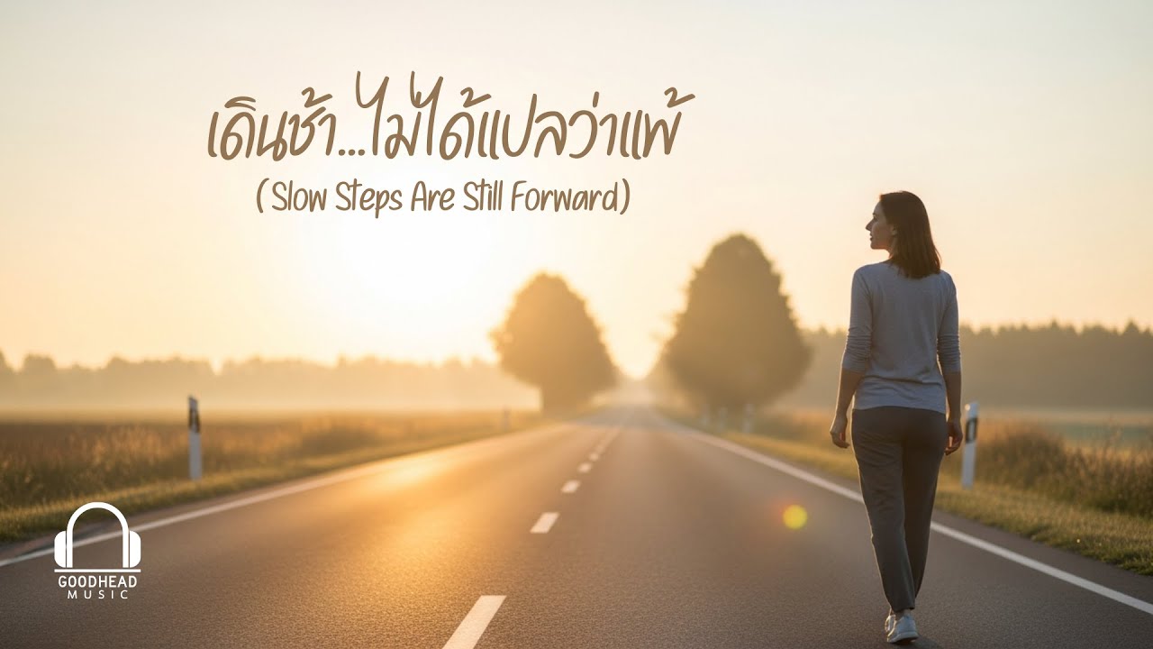 เพลงสำหรับคนที่รู้สึกโลกหมุนเร็ว | เดินช้า...ไม่ได้แปลว่าแพ้