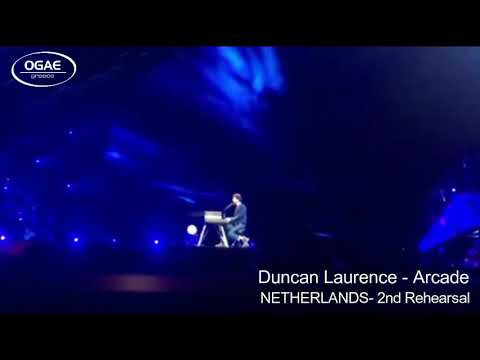 NETHERLANDS 2019 - Duncan Laurence  - Arcade - 2nd Rehearsal