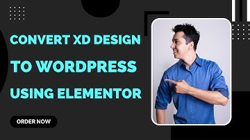 convert xd design to wordpress