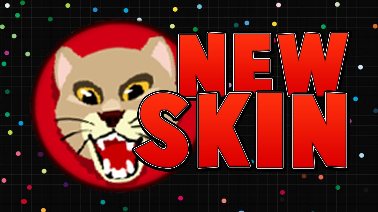 AGAR.IO / I HAVE A FAN :D INSANE POPSLIT MOMENT/ NEW LEVEL SKIN COUGAR