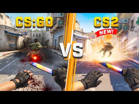 CSGO vs CS2 Part 2 (Cinematic Comparison)