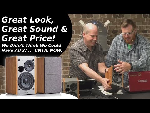 Unboxing And Testing Edifier R1280t 100 Speakers With Built In