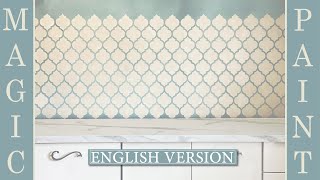 How to create tiles with Magic Paint and Magic Wall! DIY Elisa & Magic Paint! DIY Chalk Paint®
