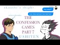 tendou’s late-night confession - the confession games!!