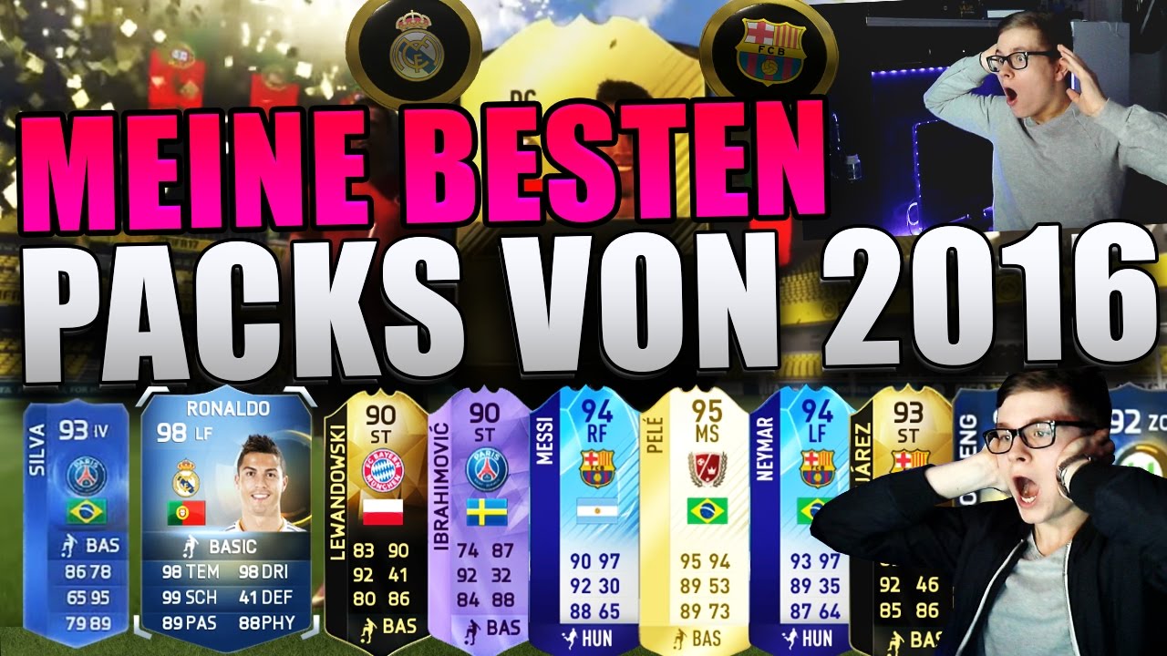 FIFA 17: MEINE BESTEN PACKS IM JAHRE 2016!!! TOTY, WALKOUTS, 98+ TOTS