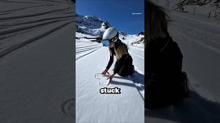 NEVER Jump Into Snow Like This! 😱❄️ You Won’t See What’s Underneath! #shorts  #snow