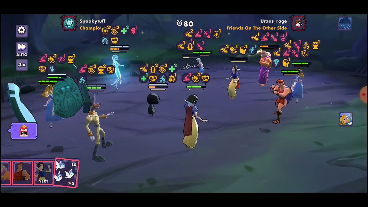 Edna, Powerline, Alice lead vs. Legendaries 1 Live PvP Champion