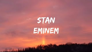 Stan - Eminem (lyrics)