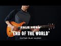 Talk show  end of the world guitar play along
