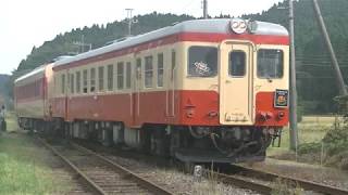 ＜ハロウィンHM＞　キハ52＋28　いすみ鉄道