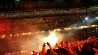 U2 360 tour - City of Blinding Lights intro (Live in Milan - 7th July 2009)