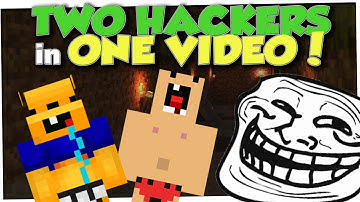 Minecraft Trolling - TWO HACKERS CAUGHT IN ONE VIDEO (Minecraft Pranks Ep 75)