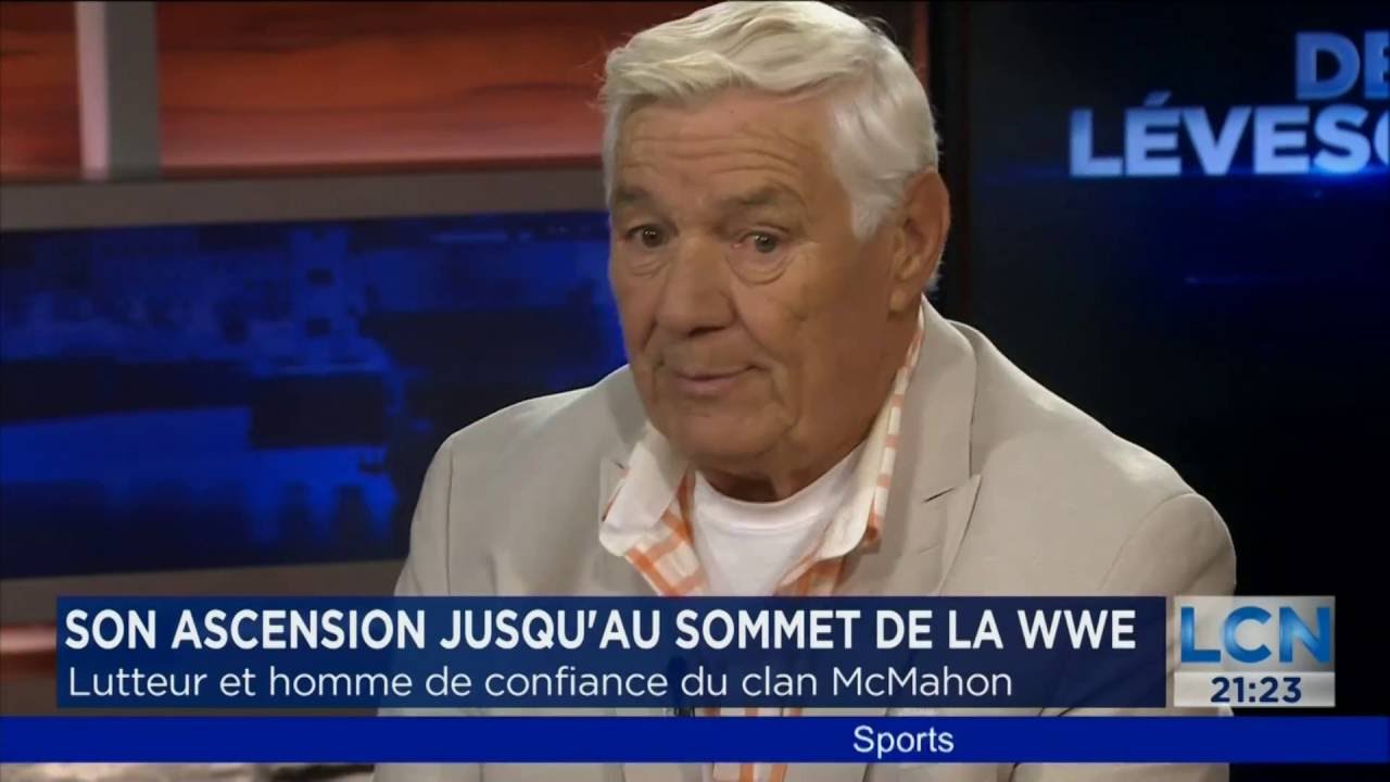 Pat Patterson à l'émission Denis Lévesque de TVA